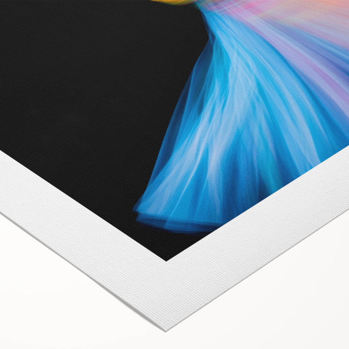 Spinning Spectrum – Colorful Emotive Abstract Figure Wall Art