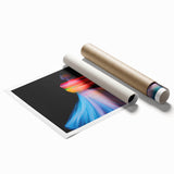 Spinning Spectrum – Colorful Emotive Abstract Figure Wall Art
