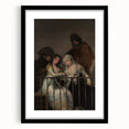 Historical Romanticism Canvas: Majas on a Balcony - Famous Romantic Art