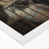 Historical Romanticism Canvas: Majas on a Balcony - Famous Romantic Art