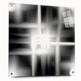 Luminous Abstract Wall Art - Modern Bedroom Canvas & Acrylic