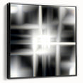 Luminous Abstract Wall Art - Modern Bedroom Canvas & Acrylic