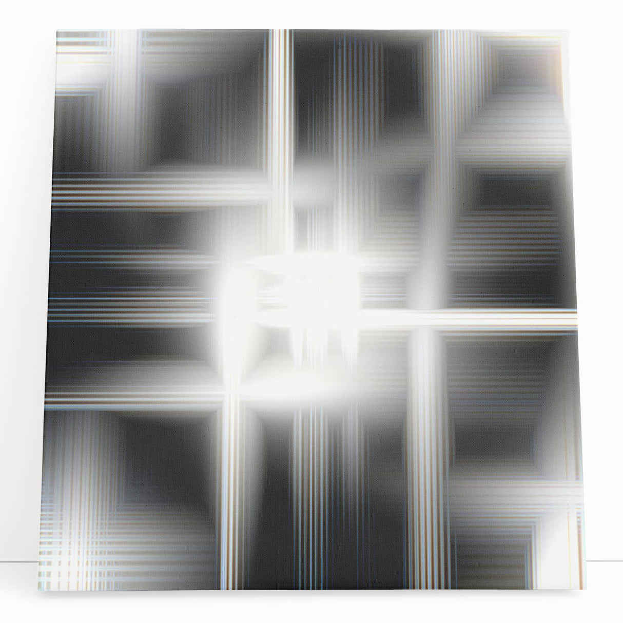 Luminous Abstract Wall Art - Modern Bedroom Canvas & Acrylic
