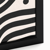 Contemporary Dining Art Pieces – Black & White Abstract Print