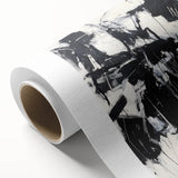 Black & White Office Wall Art - Modern Abstract Corporate Decor