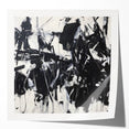 Black & White Office Wall Art - Modern Abstract Corporate Decor