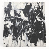 Black & White Office Wall Art - Modern Abstract Corporate Decor