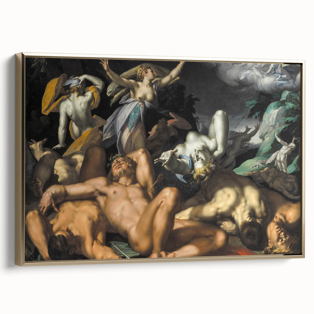 Dramatic Baroque Art Print - Classic Baroque and Rococo Wall Art