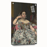Neoclassical Art Print: Madame Moitessier by Ingres - Classical Portrait Decor