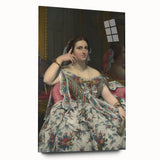 Neoclassical Art Print: Madame Moitessier by Ingres - Classical Portrait Decor
