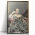 Neoclassical Art Print: Madame Moitessier by Ingres - Classical Portrait Decor