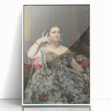 Neoclassical Art Print: Madame Moitessier by Ingres - Classical Portrait Decor