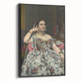 Neoclassical Art Print: Madame Moitessier by Ingres - Classical Portrait Decor