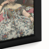 Neoclassical Art Print: Madame Moitessier by Ingres - Classical Portrait Decor