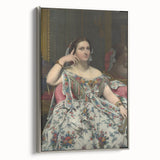Neoclassical Art Print: Madame Moitessier by Ingres - Classical Portrait Decor