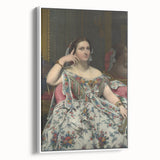 Neoclassical Art Print: Madame Moitessier by Ingres - Classical Portrait Decor