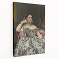 Neoclassical Art Print: Madame Moitessier by Ingres - Classical Portrait Decor