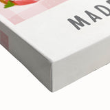 Large art featuring a black and white landscape painting on stretched canvas, ideal for bedroom wall decor.