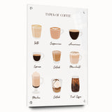 Large abstract wall art on acrylic glass featuring vibrant, multicolored brush strokes, ideal for dining room decor.