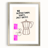 Textured abstract art print in neutral tones on a framed canvas, ideal for bedroom decor.