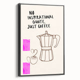 Black and white vintage poster art of a landscape on framed canvas, suitable for bedroom decor.