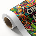 Festive Cinco de Mayo Wall Art - Mexican Party Celebration Print