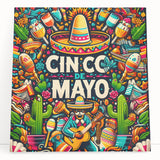 Festive Cinco de Mayo Wall Art - Mexican Party Celebration Print