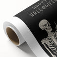 Happy Halloween Skeleton Wall Art - Spooky Gothic Halloween Decor