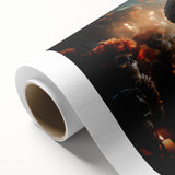 Mariachi Skeleton Serenade – Día de los Muertos Canvas Art