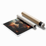 Mariachi Skeleton Serenade – Día de los Muertos Canvas Art