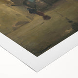 Alley in the Evening - Mysterious Night Scene by Lajos Csordák