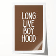 Long Live Boyhood - Boys Room Wall Art Kids Bedroom Decor