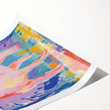 Stretched Canvas Art for Kids – Majestic Horse Nursery Print