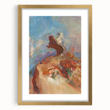 Dreamy Mythological Art - Apollo and Horses Print by Odilon Redon