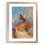 Dreamy Mythological Art - Apollo and Horses Print by Odilon Redon