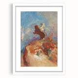 Dreamy Mythological Art - Apollo and Horses Print by Odilon Redon