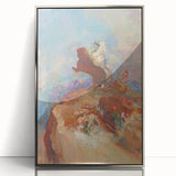 Dreamy Mythological Art - Apollo and Horses Print by Odilon Redon