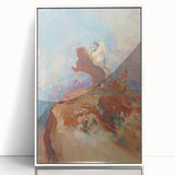 Dreamy Mythological Art - Apollo and Horses Print by Odilon Redon