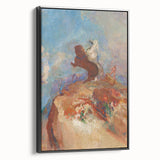 Dreamy Mythological Art - Apollo and Horses Print by Odilon Redon