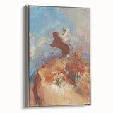 Dreamy Mythological Art - Apollo and Horses Print by Odilon Redon