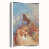 Dreamy Mythological Art - Apollo and Horses Print by Odilon Redon