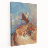 Dreamy Mythological Art - Apollo and Horses Print by Odilon Redon