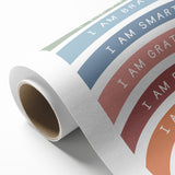 Affirmation Typography Art Print – Inspirational Rainbow Decor