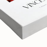 Impressionist landscape painting in black and white on large stretched canvas, suitable for bedroom wall art.