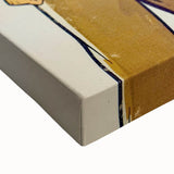 Vintage Carhartt Workwear Ad Poster | Retro Brown Duck Overalls Art