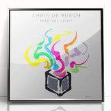 Retro Wall Art – Chris De Burgh Into the Light Canvas Print