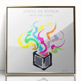Retro Wall Art – Chris De Burgh Into the Light Canvas Print