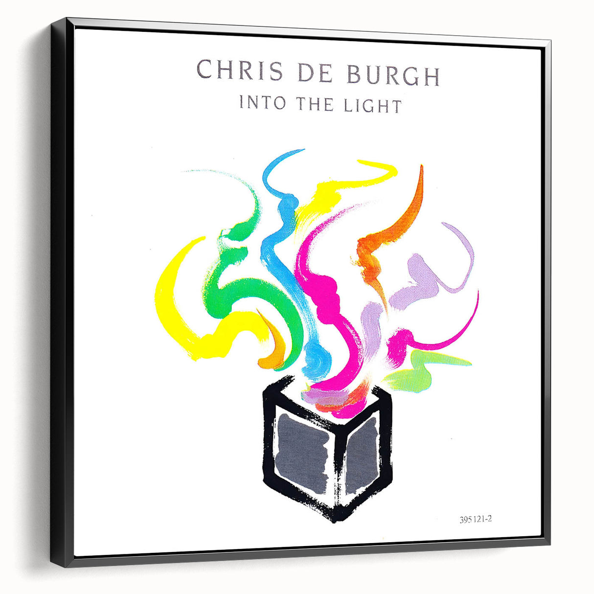 Retro Wall Art – Chris De Burgh Into the Light Canvas Print