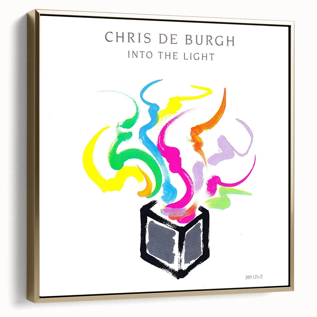 Retro Wall Art – Chris De Burgh Into the Light Canvas Print