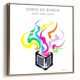 Retro Wall Art – Chris De Burgh Into the Light Canvas Print